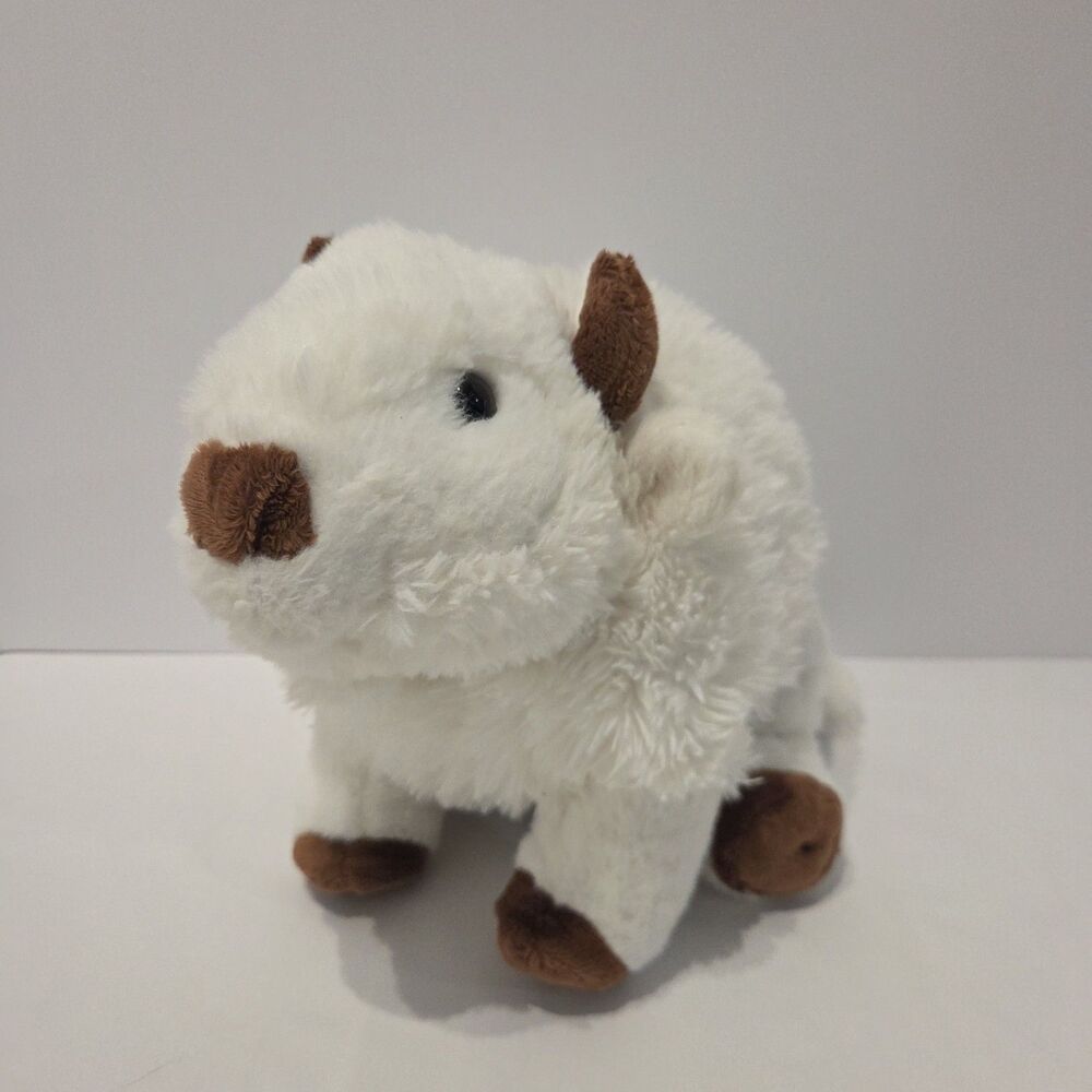 Wild Republic White Buffalo 13" Plush Bison Stuffed Animal